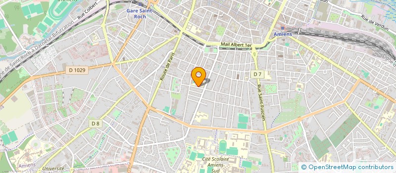 localisation de l'entreprise MONSIEUR DAVIDSON RAMOS  AMIENS