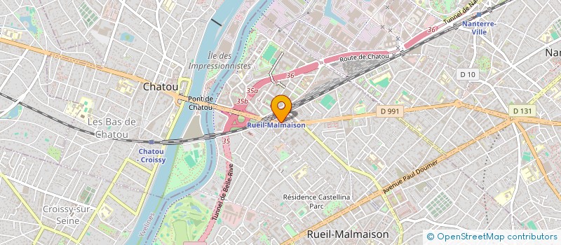 localisation de l'entreprise MONSIEUR DAVIE GUELPING DE LIMA  RUEIL-MALMAISON