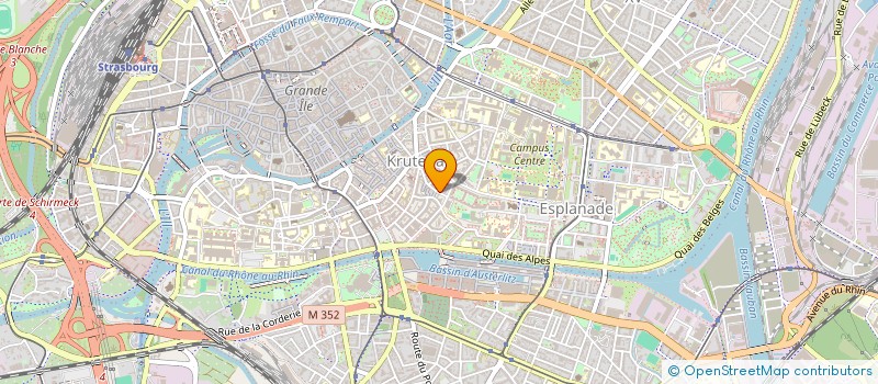localisation de l'entreprise MONSIEUR DAVIS CATHELIN à STRASBOURG