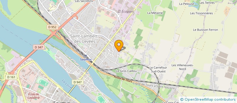 localisation de l'entreprise MONSIEUR DAVIT ALOYAN  SAUMUR