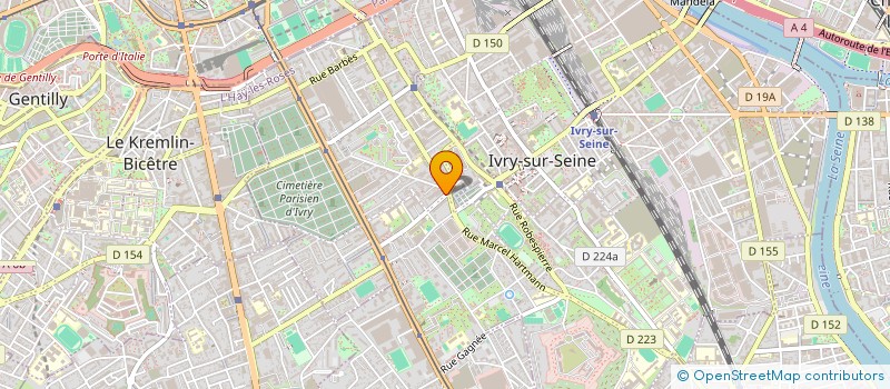 localisation de l'entreprise MONSIEUR DAVIT GOGOKHIA  IVRY-SUR-SEINE