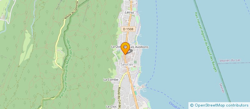 localisation de l'entreprise MONSIEUR DAVIT LALAYAN  SEVRIER