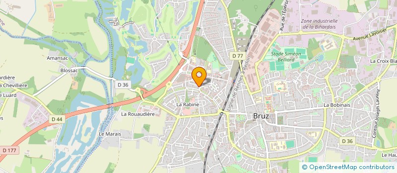 localisation de l'entreprise MONSIEUR DAVIT MELKUMYAN  BRUZ