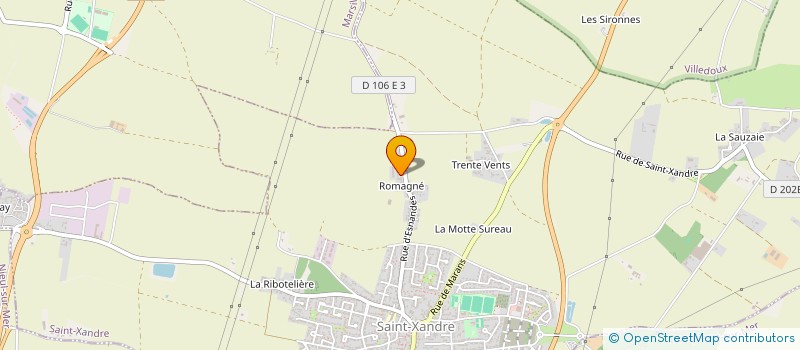 localisation de l'entreprise MONSIEUR DAVIT NINIASHVILI  SAINT-XANDRE