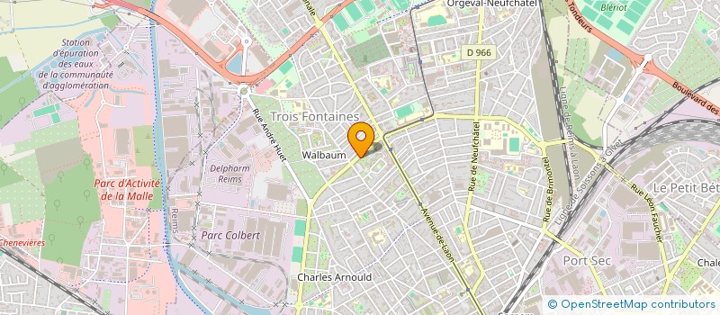 localisation de l'entreprise MONSIEUR DAVIT SAHAKYAN  REIMS