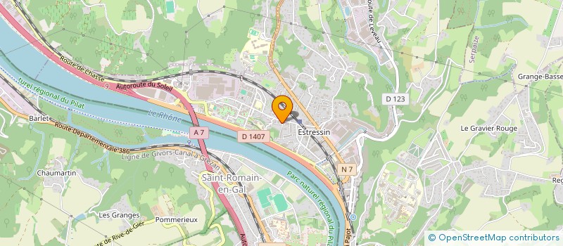 localisation de l'entreprise MONSIEUR DAVITI DAVRICHIANI  VIENNE