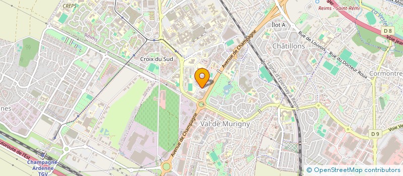 localisation de l'entreprise MONSIEUR DAVITI KVATASHIDZE  REIMS