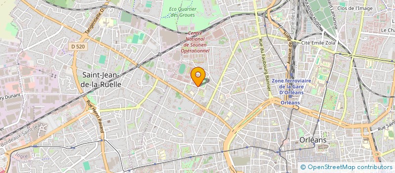 localisation de l'entreprise MONSIEUR DAVOOD MALEKI à ORLEANS