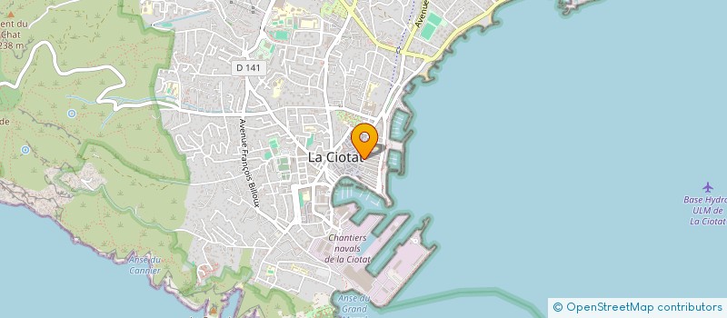 localisation de l'entreprise MONSIEUR DAVOR COSO à LA CIOTAT