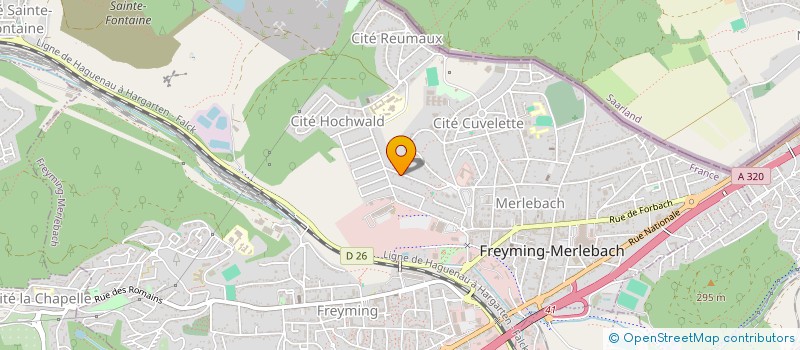 localisation de l'entreprise MONSIEUR DAVOR SIMIC  SAINT-AVOLD