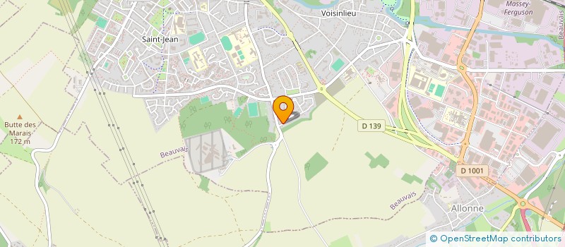 localisation de l'entreprise MONSIEUR DAVUT AYDOGAN  BEAUVAIS