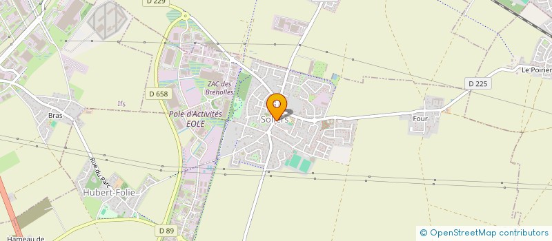 localisation de l'entreprise MONSIEUR DAVUT CAVDAR  SOLIERS