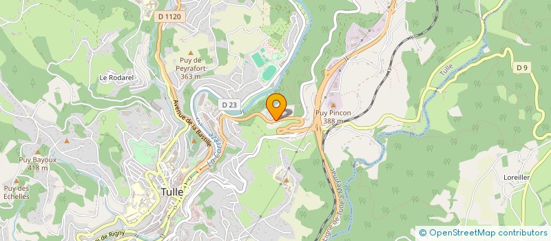 localisation de l'entreprise MONSIEUR DAVUT GURSES  TULLE