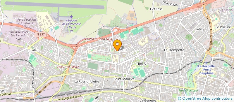 localisation de l'entreprise MONSIEUR DAVY AITSIALI  LA ROCHELLE