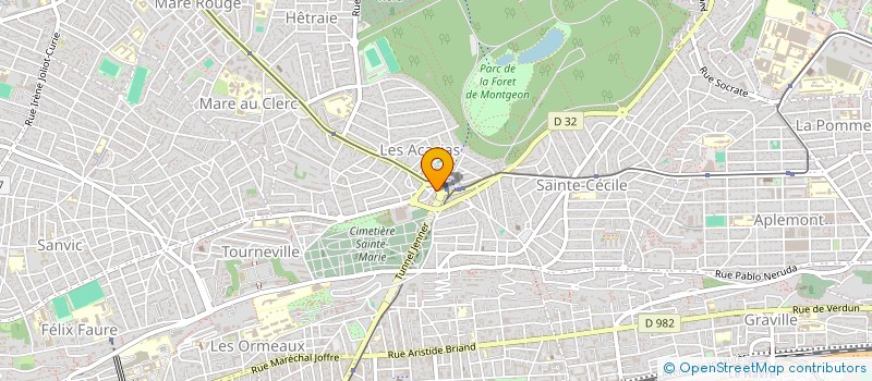 localisation de l'entreprise MONSIEUR DAVY BARBAN à LE HAVRE