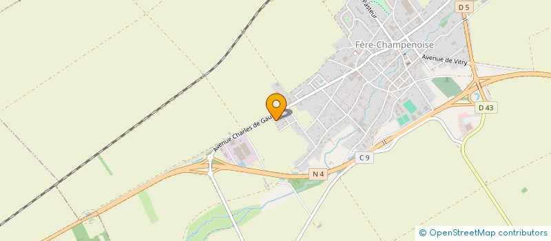 localisation de l'entreprise MONSIEUR DAVY BOURT  FERE-CHAMPENOISE