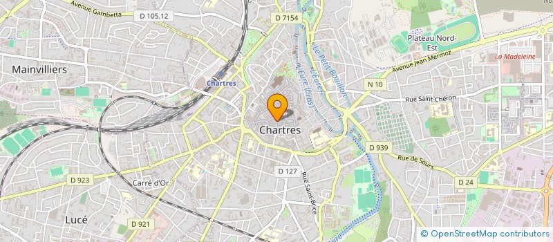 localisation de l'entreprise MONSIEUR DAVY CARTEAUX  CHARTRES