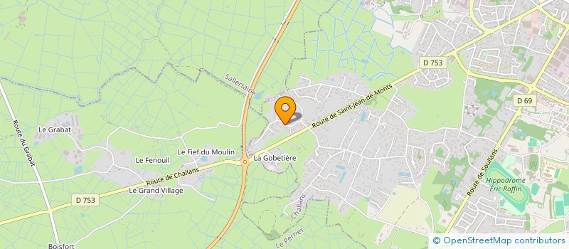 localisation de l'entreprise MONSIEUR DAVY CHOLET à SALLERTAINE