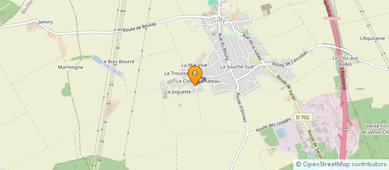 localisation de l'entreprise MONSIEUR DAVY CHOUKROUN  GIDY