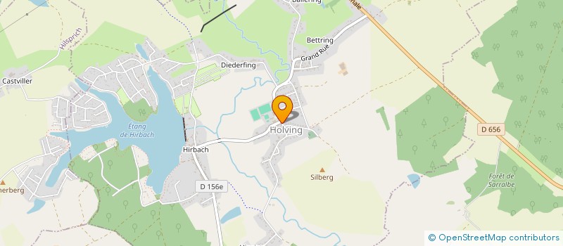 localisation de l'entreprise MONSIEUR DAVY COURTEILLE  HOLVING