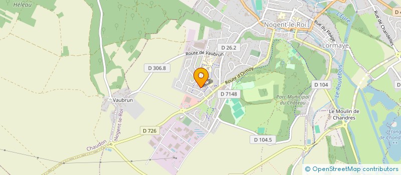 localisation de l'entreprise MONSIEUR DAVY COURTEILLE à NOGENT-LE-ROI