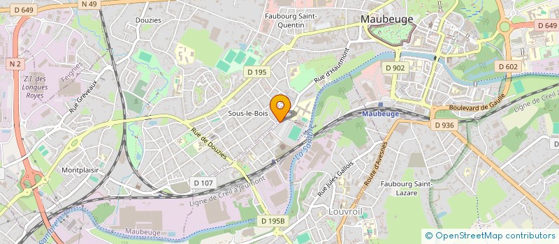 localisation de l'entreprise MONSIEUR DAVY DESSERY à LOUVROIL