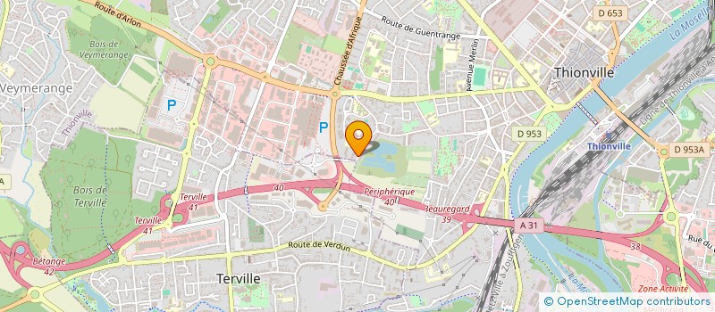 localisation de l'entreprise MONSIEUR DAVY DUPONT à THIONVILLE