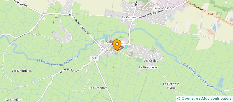 localisation de l'entreprise MONSIEUR DAVY DUPONT  SALLERTAINE