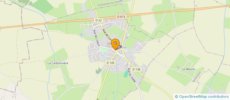 localisation de l'entreprise MONSIEUR DAVY ERNIS  THIBERVILLE