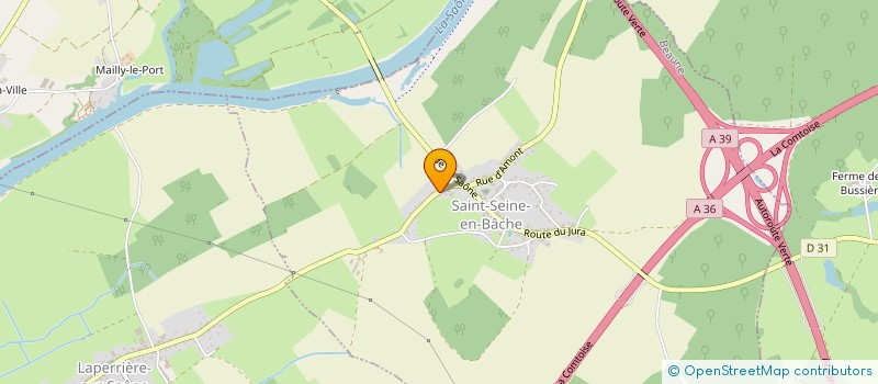 localisation de l'entreprise MONSIEUR DAVY ESPITALLIER  SAINT-SEINE-EN-BACHE