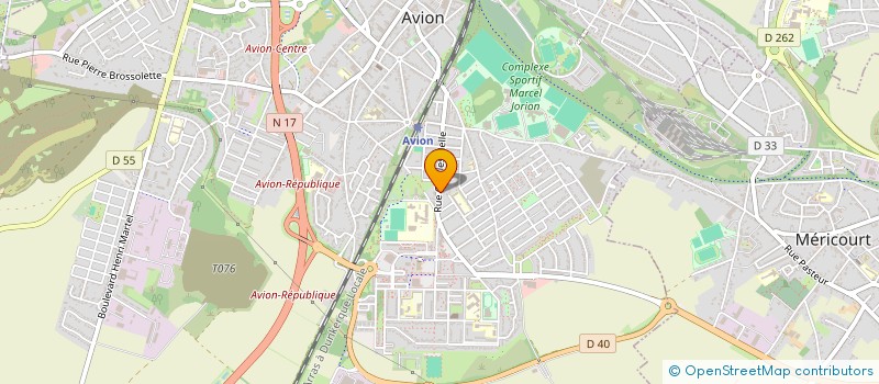 localisation de l'entreprise MONSIEUR DAVY FOURNIVAL  AVION