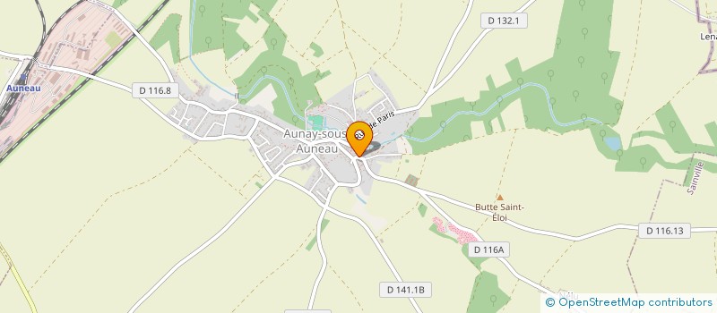 localisation de l'entreprise MONSIEUR DAVY HEMONET à AUNAY-SOUS-AUNEAU