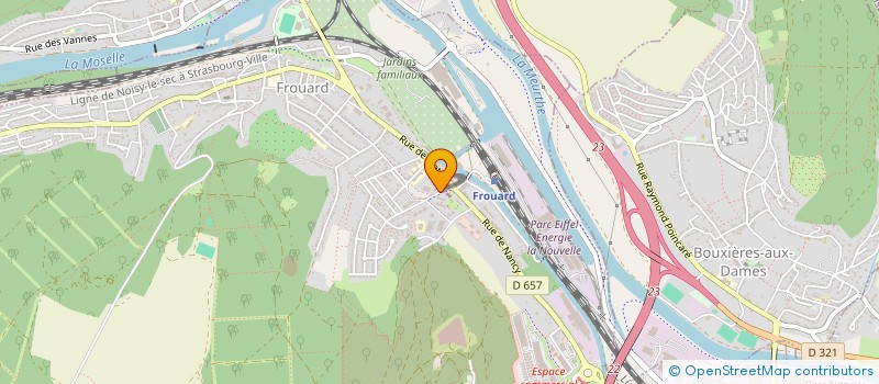 localisation de l'entreprise MONSIEUR DAVY HENRY  FROUARD