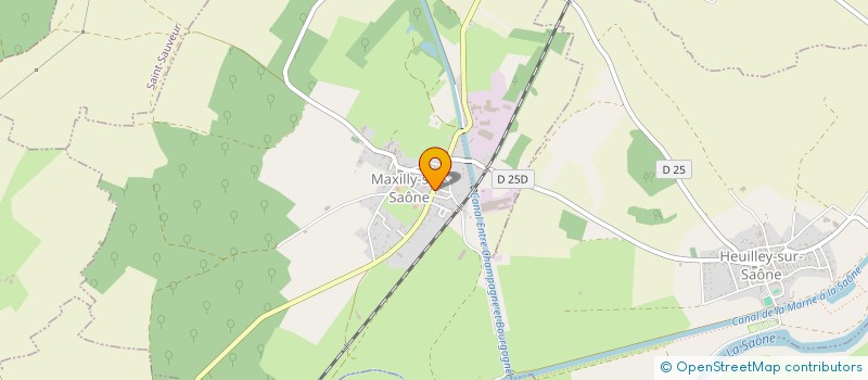 localisation de l'entreprise MONSIEUR DAVY HUGONNOT  MAXILLY-SUR-SAONE