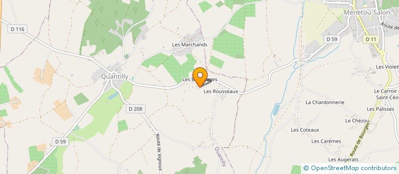 localisation de l'entreprise MONSIEUR DAVY JULIEN à QUANTILLY