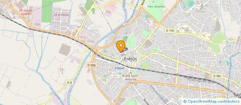 localisation de l'entreprise MONSIEUR DAVY KIECKENS à FREJUS