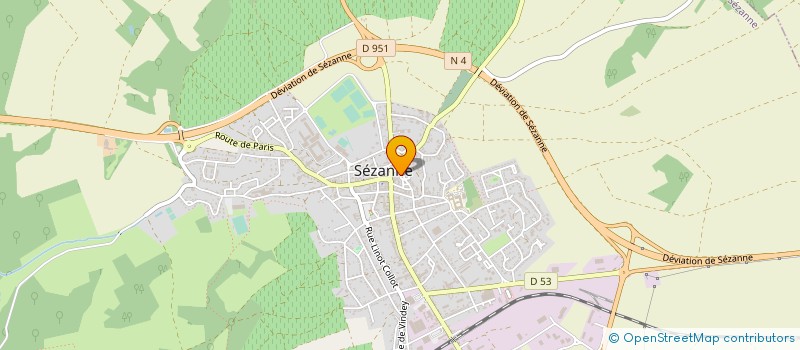 localisation de l'entreprise MONSIEUR DAVY LANGINY  SEZANNE