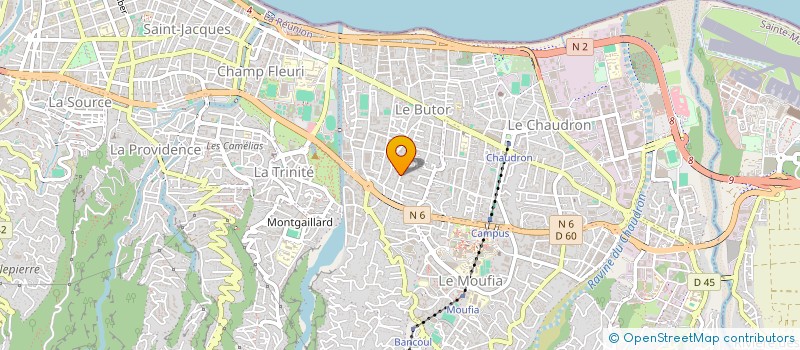 localisation de l'entreprise MONSIEUR DAVY LATCHOUMANINCHETTY  SAINT-DENIS
