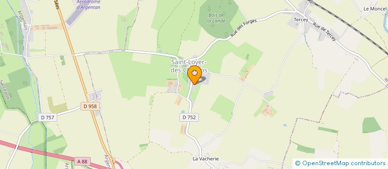 localisation de l'entreprise MONSIEUR DAVY LELIEVRE à ALMENECHES