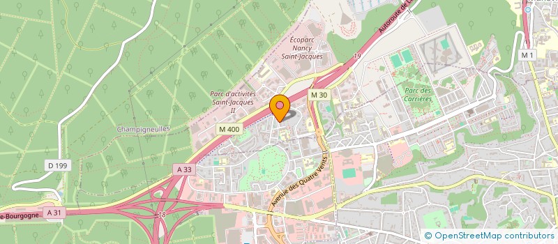 localisation de l'entreprise MONSIEUR DAVY LETZIEN  MAXEVILLE