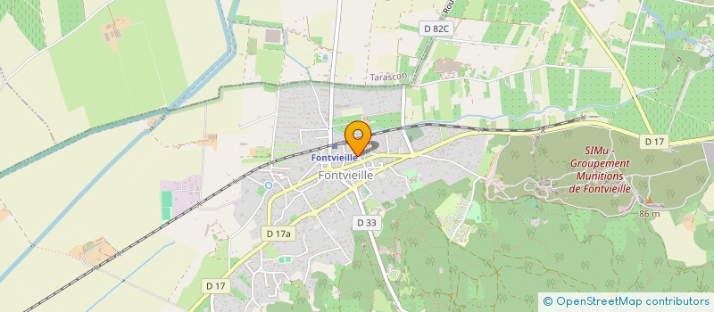 localisation de l'entreprise MONSIEUR DAVY LOUZON  FONTVIEILLE