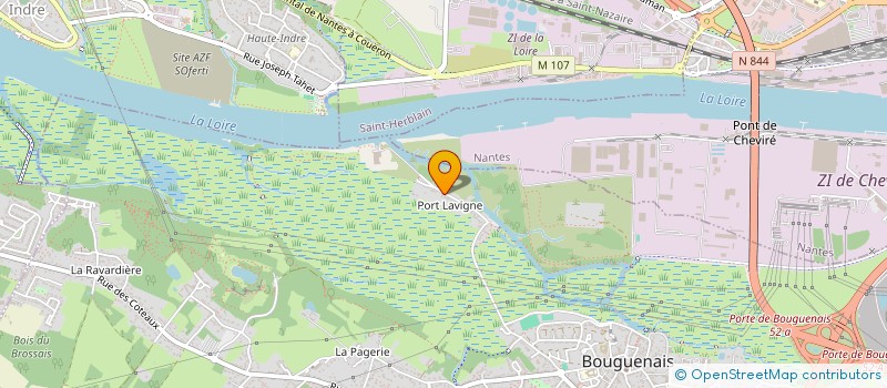 localisation de l'entreprise MONSIEUR DAVY LUTTON  BOUGUENAIS