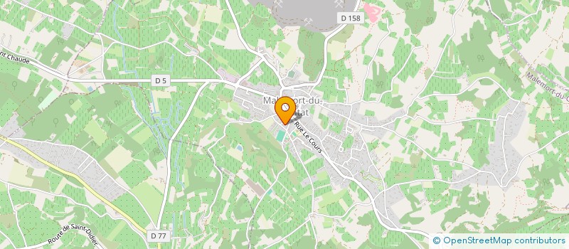 localisation de l'entreprise MONSIEUR DAVY MALLET  MALEMORT-DU-COMTAT