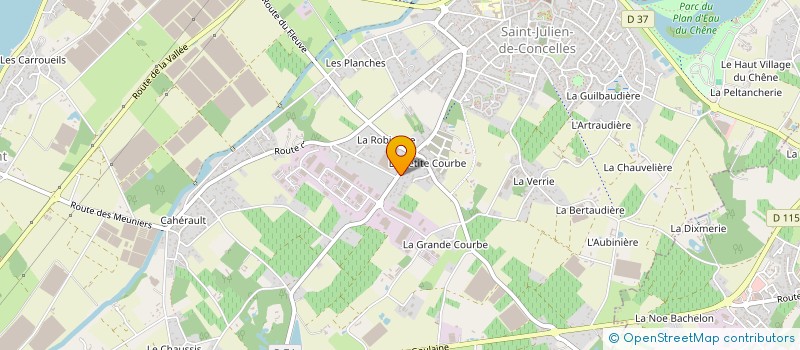 localisation de l'entreprise MONSIEUR DAVY MARRE à SAINT-JULIEN-DE-CONCELLES