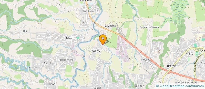 localisation de l'entreprise MONSIEUR DAVY MAUDON  LAMENTIN