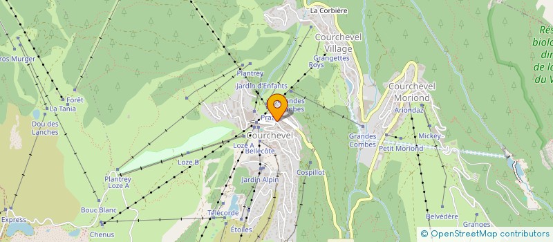 localisation de l'entreprise MONSIEUR DAVY MOLES à COURCHEVEL