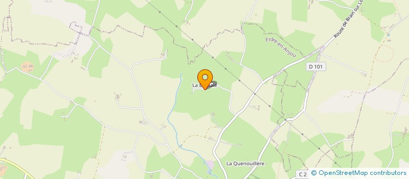 localisation de l'entreprise MONSIEUR DAVY MONET à ERDRE-EN-ANJOU