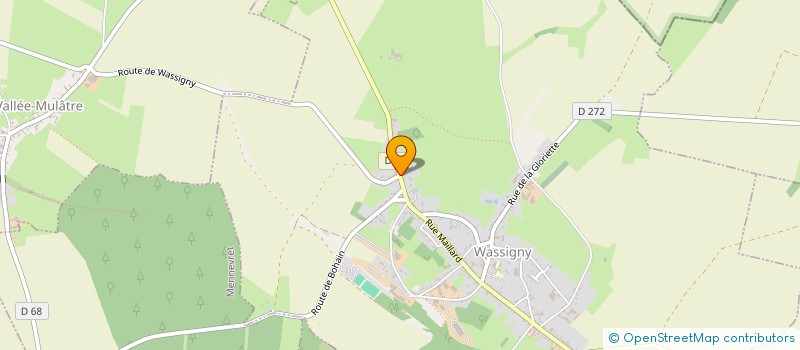 localisation de l'entreprise MONSIEUR DAVY MORINI  WASSIGNY