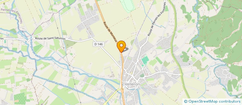 localisation de l'entreprise MONSIEUR DAVY NICOLLE  VELLERON