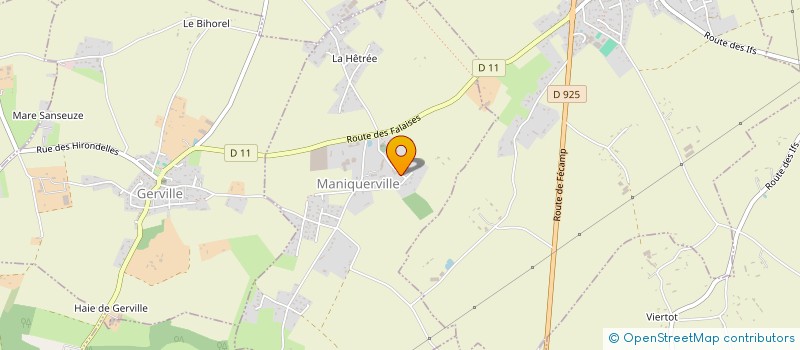 localisation de l'entreprise MONSIEUR DAVY OLIVIER  MANIQUERVILLE